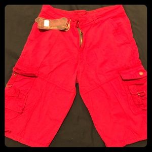 Man shorts new ,color red , brand new size 32